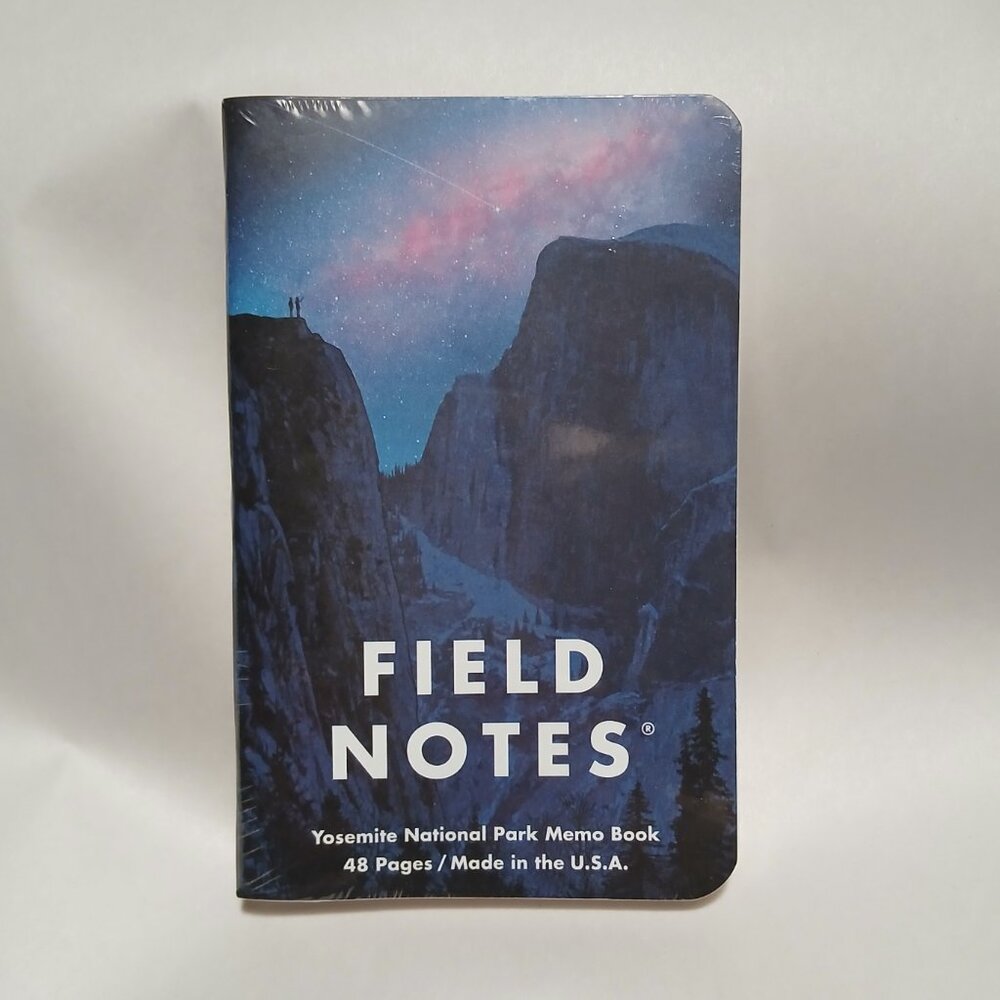 New/Sealed Field Notes Summer 2019 -- NATIONAL PARKS -- Yosemite/Zion/Acadia Set